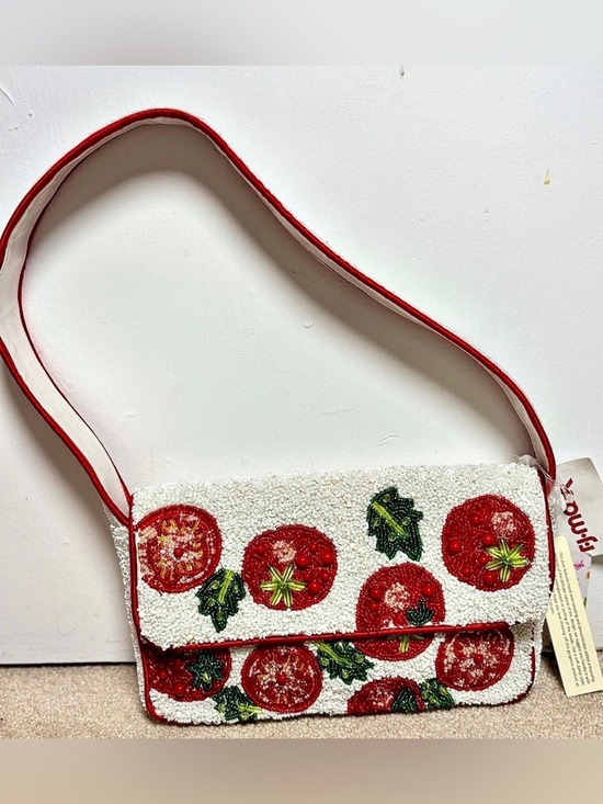 T.J.Maxx Handbags - NWT Viral Tomato Beaded Purse TJ Maxx Marshalls Find India